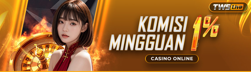 KOMISI MINGGUAN CASINO