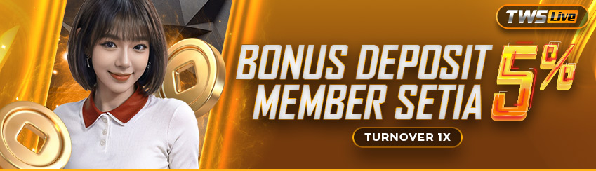 BONUS RELOAD HARIAN SLOT 5% TANPA BATAS